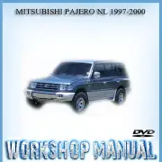 MITSUBISHI PAJERO NL 1997-2000 WORKSHOP REPAIR SERVICE MANUAL IN DVD