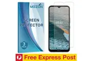 [Set of 3] Nokia C21 Plus Anti-Glare Matte Screen Protector Film by MEZON Case Friendly, Shock Absorption (Nokia C21 Plus, Matte) FREE EXPRESS
