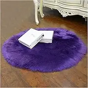 Seat Cushion,Seat Pads, Plush Chair Cushion,Cotton Seat Pad,1PCS New Soft Wool Living Room Coffee Table Cushion Sofa Carpet Plush Carpet Bedroom Covered Mattress White Floating Window Mat (Color : Whi