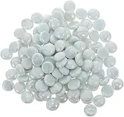 1 Pack Luminous Glass Pebble Stones for Aquarium Decor Glow Gravel for Fish Tank Landscaping Chic Night Light Effect for Freshwater and Hydroponic Displays