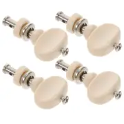 4 Pcs Ukulele Rotation Tuner for Machine Heads Tuning Pegs Key Part