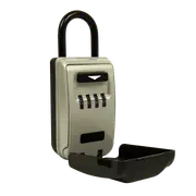 Security 4 Digit Combination Cable Lock Box With Luminous Dials