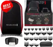 Rapid Ultimate Hair Cut Kit HC4400AU, Curvecut Blade, Ergonomic, Precision, Red/