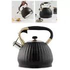 Whistling Tea Kettle Pumpkin Pot for Tea Coffee Milk etc