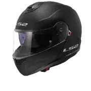 FF908 Strobe II Matt Black 06 Modular Helmet