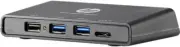 HP 3001pr USB3 Port Replicator 3 x USB Ports - Network (RJ-45) - HDMI - VGA - F3