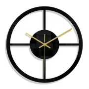 Acrylic Frame Less 12 Inch Round Wall Clock No Ticking Perfect For Offices