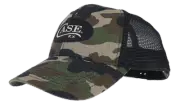 Case XX Knives Woodland Camo Black Mesh Ball Cap Adjustable Hat 252892