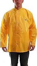 Tingley Rubber J22207 Iron Eagle Jacket with Hood Snaps, Large, Gold