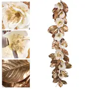 Magnolia Copper Leaf Garland 182cm
