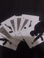 mylar bags 3.5g ak 47 design reusable 20 bags $7.50
