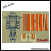 NEW Old Stock: 1985 Super GoBots Renegade PSYCHO (030) - Unused STICKER SHEET
