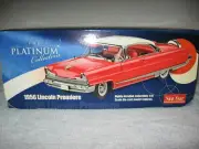 RED 1956 LINCOLN PREMIERE 1:18 SCALE HI DETAIL PLATINUM SUN STAR NEW IN BOX
