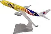 for Thai Tiger Airways A330 Aircraft Model Die-cast Metal Airplane Toy 16cm 1/400 Scale