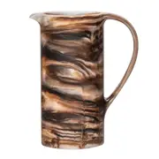 Tempa Marlow 1.6L/23cm Polyresin Jug Pitcher Water/Juice Container Espresso