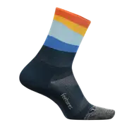 Feetures - Elite Ultra Light Cushion Mini-Crew - Ascent Blue