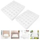 2 Sets Foam Egg Shippers Mattress Topper Protection Tray Baby
