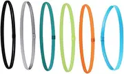 [Totority] Elastic Sports Headband Fabric Headband Cotton Sweatband Hair Bands Fitness Accessory Workout