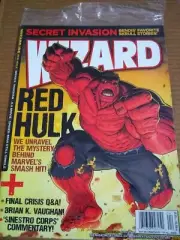 WIZARD: GUIDE TO COMICS MAGAZINE #198 April 2008 Red Hulk cover new/sealed