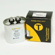 TitanPro TOC25 HVAC Oval Motor Run Capacitor. 25 MFD/UF 370 Volts