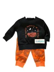 Carter’s Boy or Girl Pumpkin Patch 2pcs 100% Cotton Outfit Set 3M