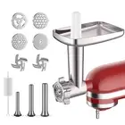 Metal Meat Grinder Attachment for KitchenAid Stand Mixers, Food Grinder Attac...