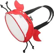JUMPLAWN Crab Shape Beach Bag Strap Mesh Shell Collecting Bag for Beach Pool Parties and Present