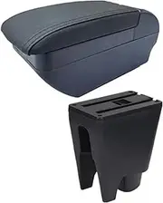 Car Console Double Storage Box Car Armrest Box Protector Center Console for Citroen C1 Armrest Box Car Accessories Armrest Box Retrofit Interior(Style 4)