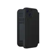 3sixT SlimFolio Mobile Phone Case Protection Cover For Apple iPhone 15 Plus BLK