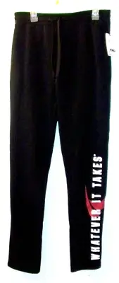 NWT TKO Womens "Whatever It Takes" Black Jogger Active Pants Leggings Size L