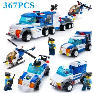 積木匯奇寶67252 警察系列-警察出動小部隊 樂高LEGO相容 軍事系列CITY 街景 鎮暴車特警警察 反恐