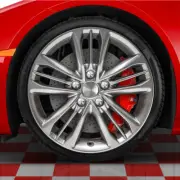 17x7 Wheel for 2015-2016 Toyota Camry – Machined/Medium Gray OEM Replacement Rim (for: Toyota)