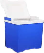 PLAFOPE Box Freezer Mini Cooler Lunch Bag Cooler Insulated Picnic Bucket Market Container Outdoor Fridge Cooler Outdoor Refrigerator Portable Cooler Picnic Food Container Blue Pvc