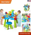 4-in-1 Kids Water Table for Toddlers, 32 Accessories - Outdoor Fun for Ages 1-5
