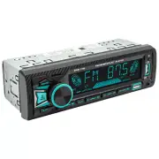 Single 1DIN Car FM/AM Radio Audio Stereo MP3 Player Bluetooth In-Dash Head Unit