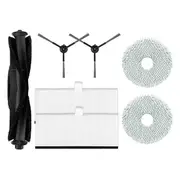 7PCS for Proscenic M9 Robot Vacuum Cleaner Replacement Spare Parts Main Side Brush Hepa Filter Mop C As Shown