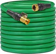 100FT Expandable Garden Hose Flexible Lightweight with 3/4" Solid Brass Fittings