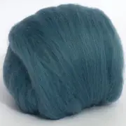 Shetland Top (Dyed Ceramic) 100g Wool Roving Spinning Fibre Felting Craft