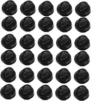 [TEHAUX] 100 Pcs Brooch Clutch Lapel Pin Tie Tacks Blank Lapel Pin Backing Holder Clutch Pin Uniform Badge Replacement Brooch Brooch Buckles Bracket Rubber Black Buckle