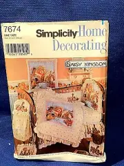 Simplicity Sewing Pattern Daisy Kingdom Nursery Accessories Uncut