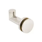 FHC Mitered Thru-Glass Towel/Robe Hook For 3/8" And 1/2" Glass