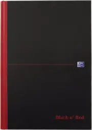 Oxford , A4 Notebook Hardcover, Casebound, Lined (Narrow Ruled), 96 Page, 1 Note