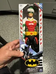 Robin Holiday Figure Santa Hat DC 2024 Spin Master Target Exclusive New Sealed