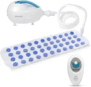 Electric Bubble Massage Mat - Waterproof Massaging Spa, Full Body Bubbling Bath