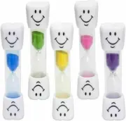 Kids Hourglass Sand timers 2 mins or 3 Piece (5, 15, 30 Minute) Sand Timer Set
