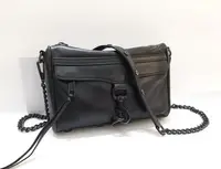 在飛比找Yahoo!奇摩拍賣優惠-Rebecca Minkoff MINI MAC專櫃正品 黑