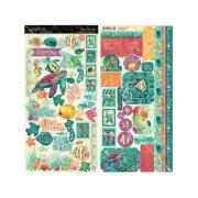 GRAPHIC 45 ~ SEAS THE DAY ~ Sticker Set