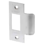 Lockwood Door Lock Latch Striker Strike Plate Matt Silver Locking Catch latch