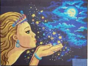 Needlepoint tapestry painted canvas 40.150 (16"x20") GobelinL