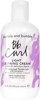 Bumble and bumble. Curl Light Defining Styling Cream | For Moisturized Flexible Curls | Anti Frizz | Curly, Wavy | With Jojaba Oil, Avocado Oil + Coconut Oil | Standard Size, 8.5 Fl Oz